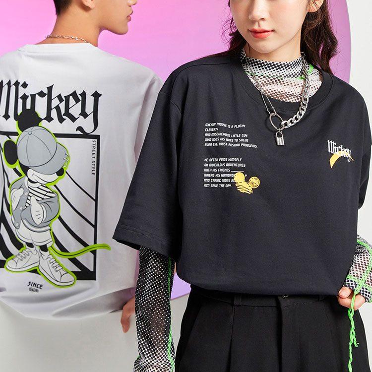 Футболка унисекс Li Ning x Disney Черная AHSR544-2