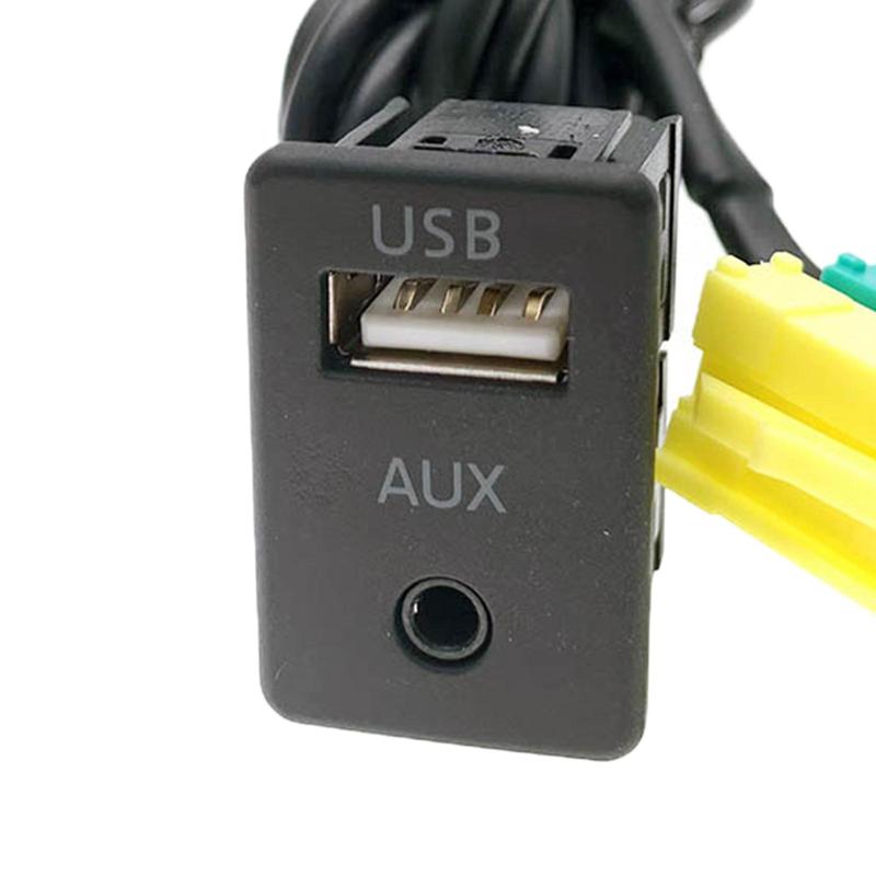 Durable Car AUX Adapter Direct Car Accessory Auto Supplies Parts Changer