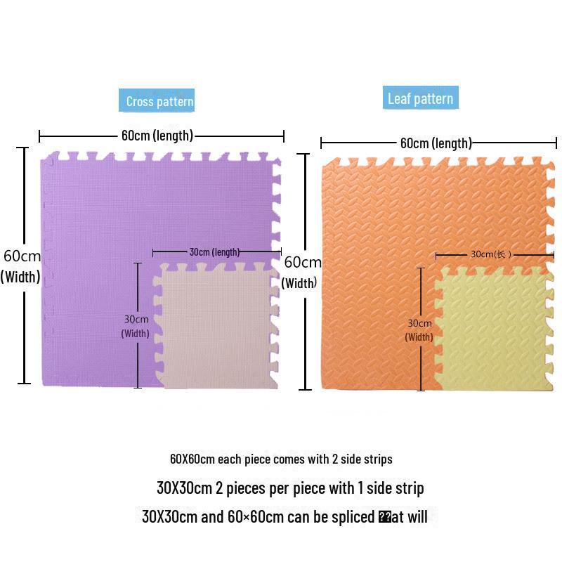 Детский коврик из пеноматериала, детский коврик для ползания с защитой от падений, коврик из пеноматериала для сращивания в гостиной.