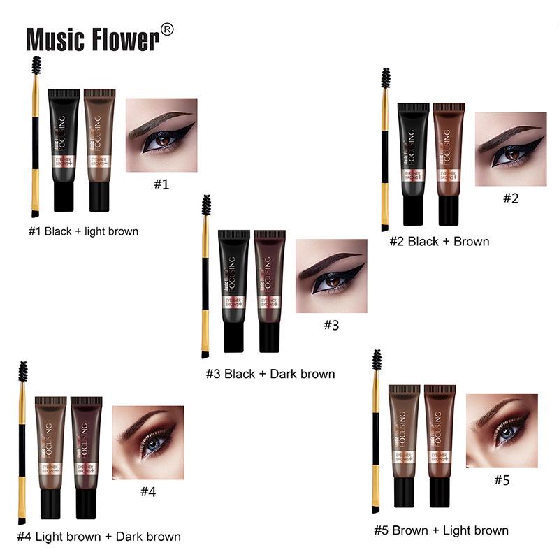 Косметический крем, жидкий водонепроницаемый длительный макияж, гель для бровей, подводка для глаз, усилитель бровей
