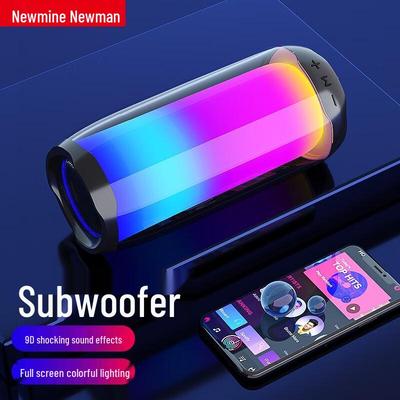 Беспроводная Bluetooth-колонка Newman BT56Plus с цветной подсветкой, штекер CN (адаптер в комплекте)