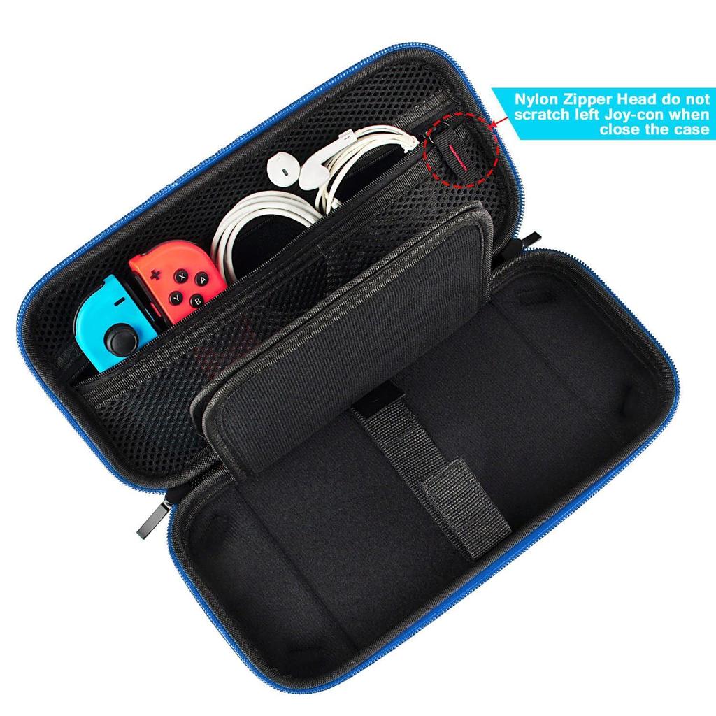Slim Hard Pouch for Nintendo Switch OLED Carrying Case Switch OLED Compatible Storage Bag Shockproof Dustproof Waterproof Nintendo Switch OLED