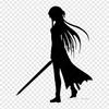 Bercouli Sword Art Online Sword Art Online Memory Defrag Iron On Patches For Clothing Applique Stickers On Clothes Heat-Sensitive Custom Patch