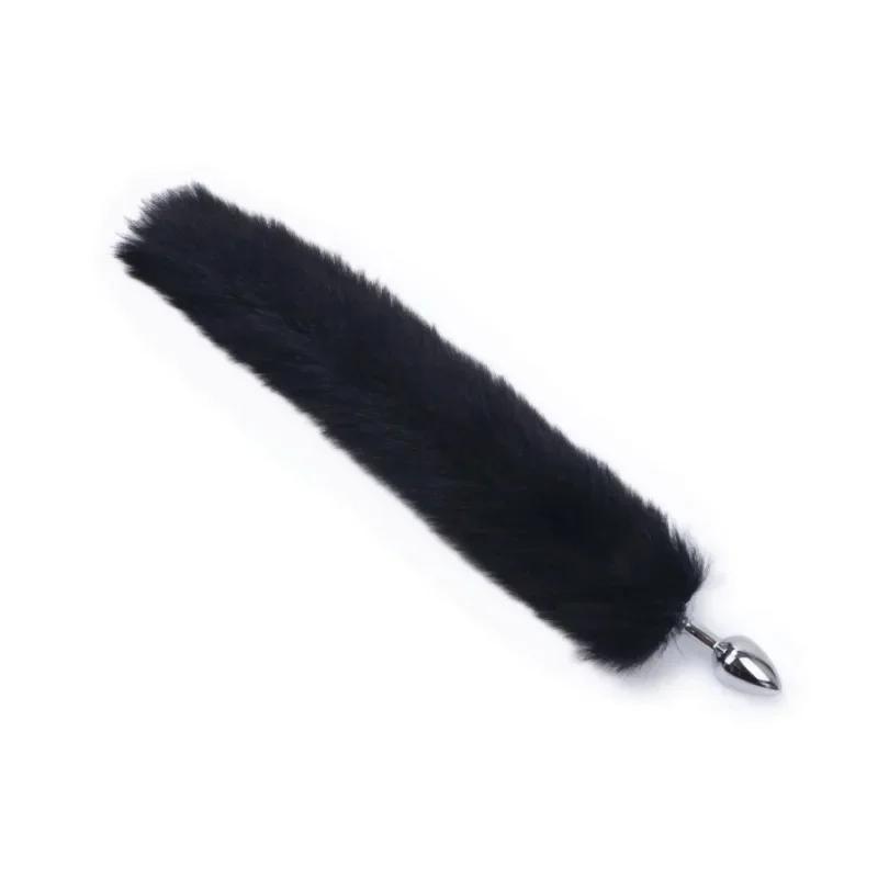 Сексуальный лисий анальный плаг хвост секс-игрушки для женщин взрослый секс-продукт мужчины дилатация косплей металл задний двор анальная пробка стимуляция точки G