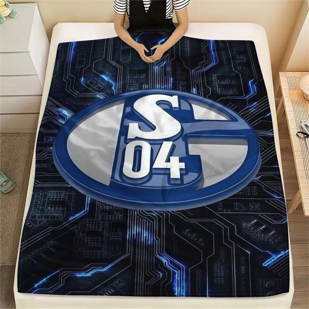 Schalke poster Blanket, High quality Comfortable for All Seasons, Home Decor, Warmth and Comfort