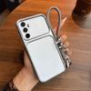 Роскошный чехол для телефона с большим окном и ремешком для realme C65 4G, премиальный текстурированный корпус