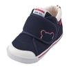 MIKI HOUSE Baby Shoes 10-9374-493, Made In Japan, Sizes 13.5, 14, 14.5, and 15 Cm, Second Shoes for Boys and Girls, Red and Navy