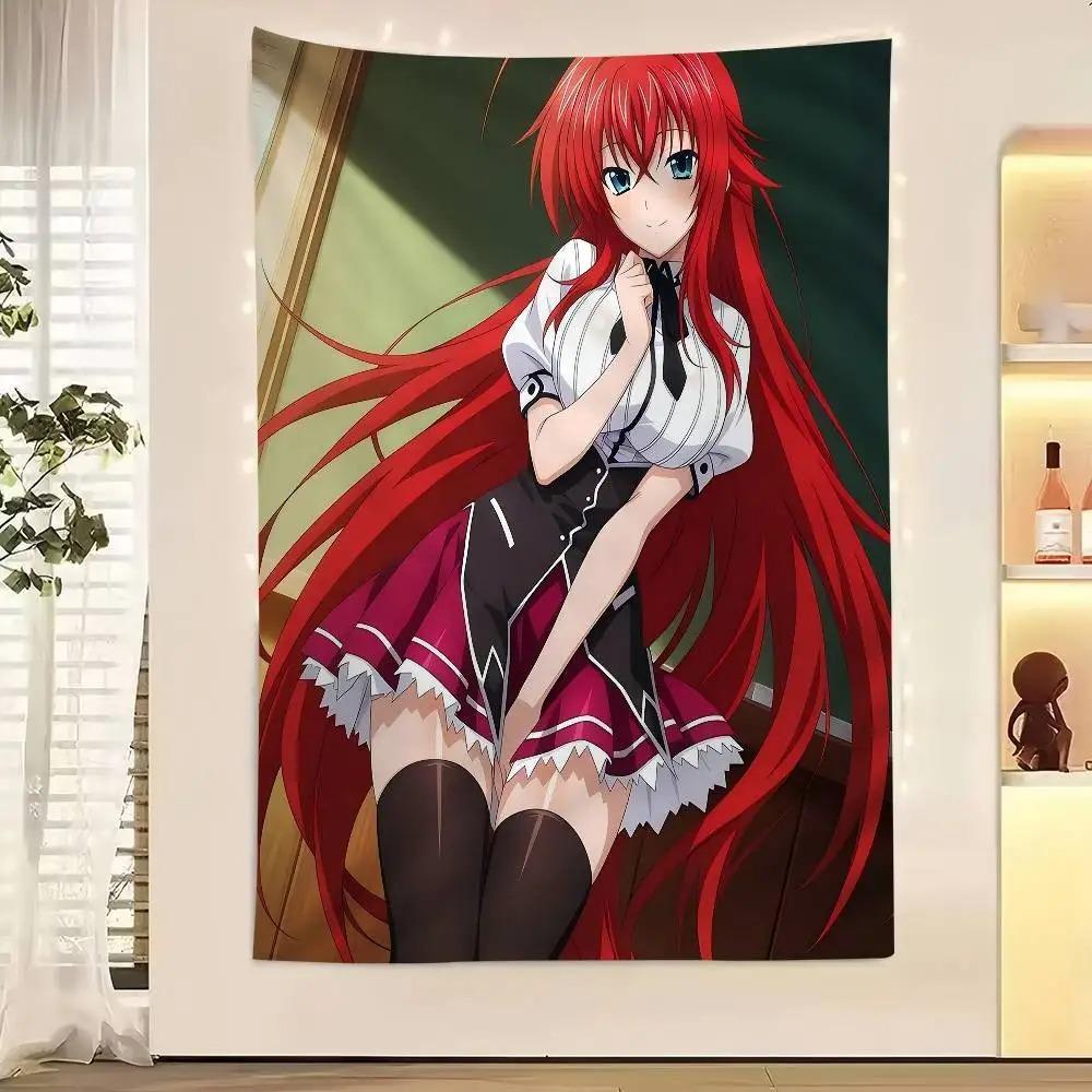 Аниме High School Dxd DIY Липкий Цветной Гобелен Настенный Бохо Настенные Гобелены Мандала Настенное Искусство