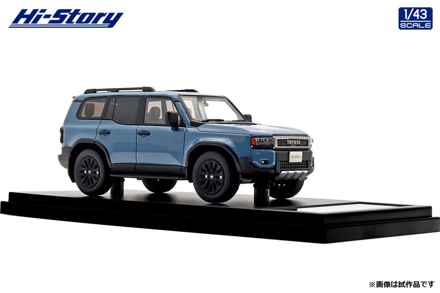 INTERALLIED Hi Story Scale Toyota LANDCRUISER 250 ZX Дымчато-голубой Готовая модель HS500BL 1/43 (2024)
