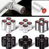 4Pcs Car Styling Wheel Tire Valve Caps Cover Badge Accessories For 1SD A5 A3 A4 A6 A7 A8 Q2 Q7 Q3 Q5 Q8 B5 B6 B7 B8 B9 Q7 8P 8V SD1 FD1