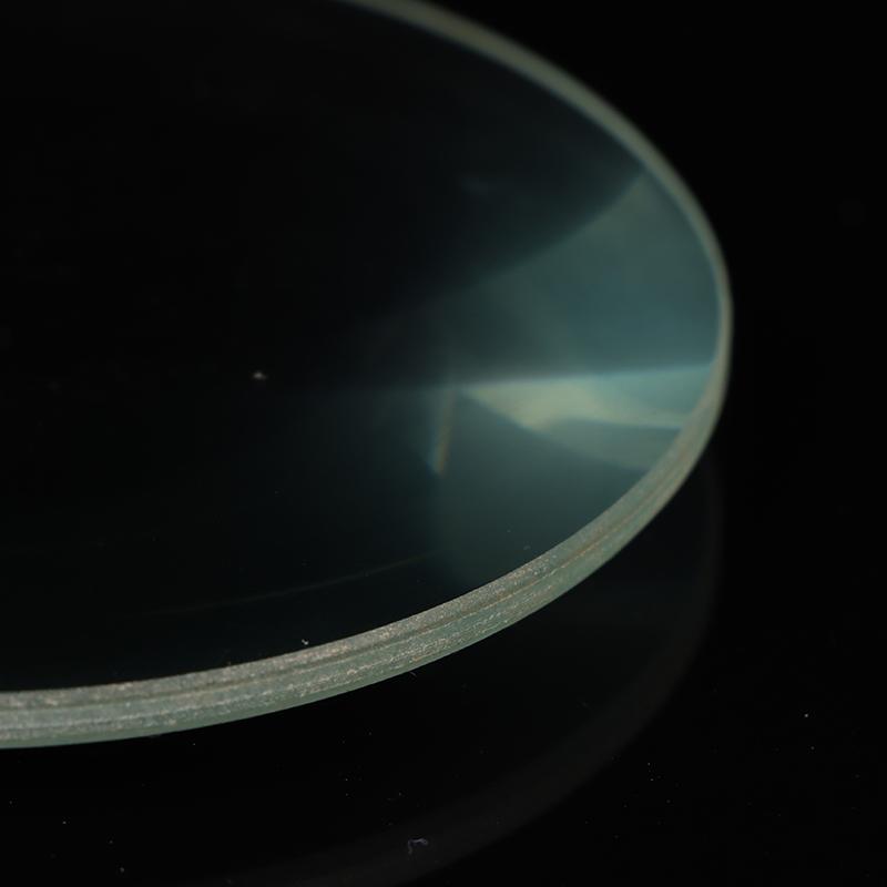 Двойная выпуклая стеклянная линза Фокальная оптика Двояковыпуклая настольная лупа 75 мм