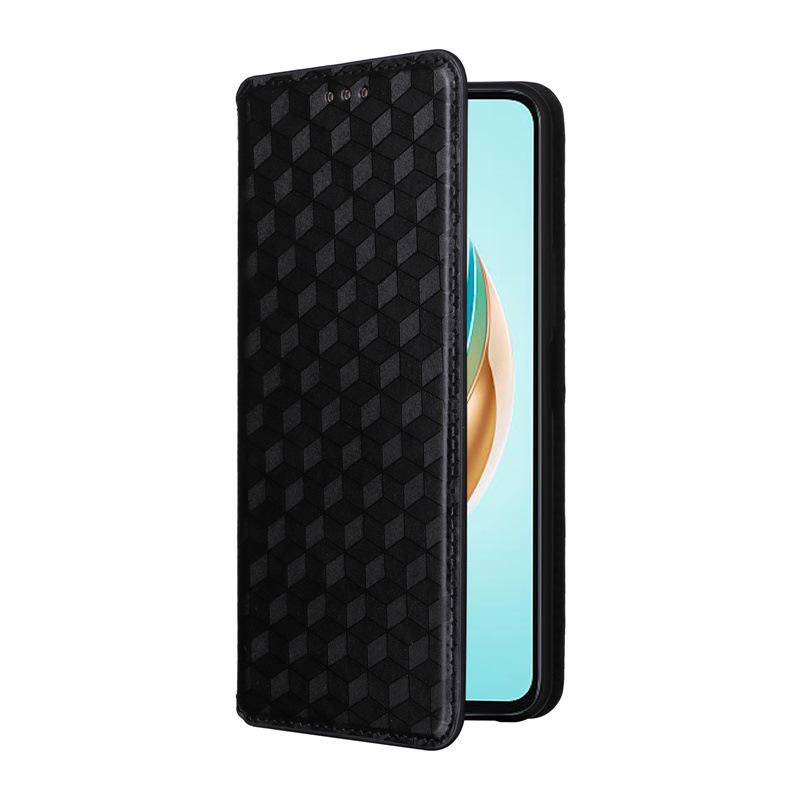 Кожаный чехол-кошелек для Honor X6B 4G - Держатель для карт, Подставка, Магнитный кошелек