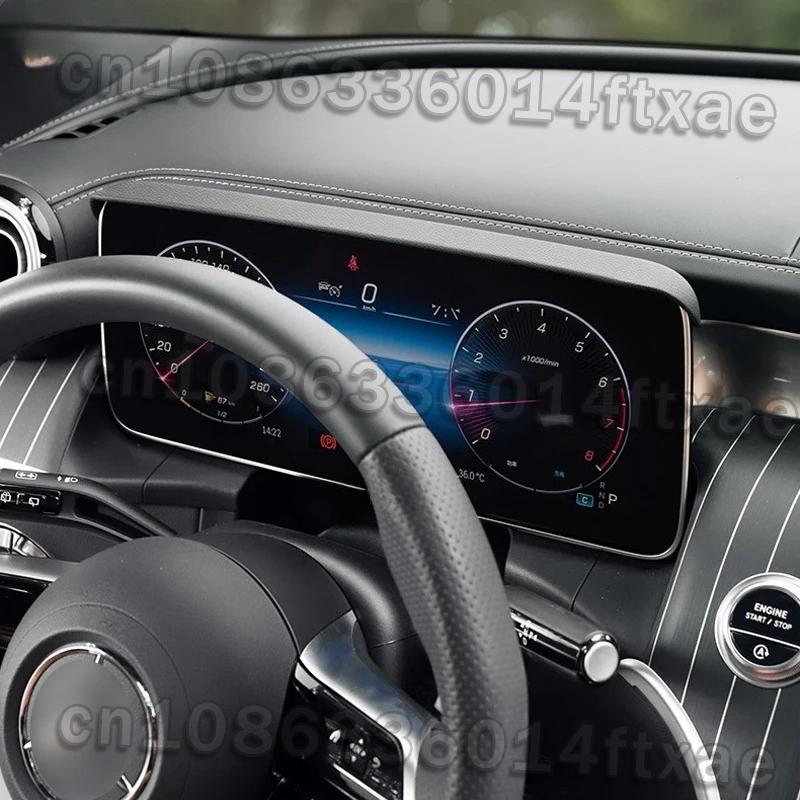 Car Dashboard Navigation Screen Shading Sun Shade Board Interior Accessories For Mercedes Benz C GLC E Class W206 X254 W214