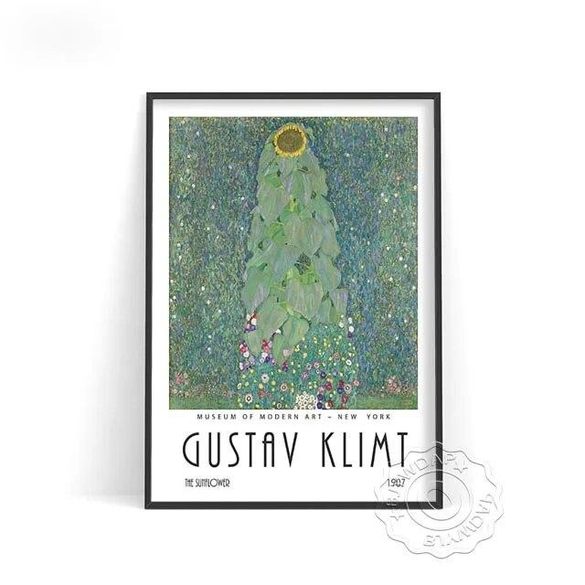 Принт Густава Климта, Художественный декор, Поцелуй Густава Климта, Современное искусство, Идея подарка, Настенная печать плакатов, Плакат выставочного музея, Без рамки