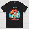 Dragon Crying Is a Free Action Cotton Summer Casual Cool Loose T-Shirt