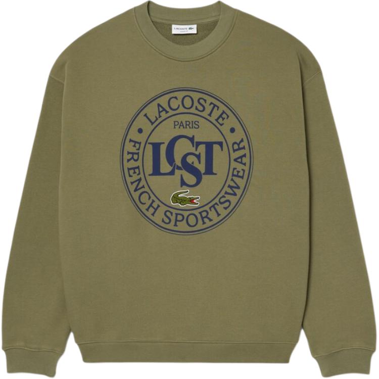 LACOSTE Logo Crewneck Sweater SH2897-BMY