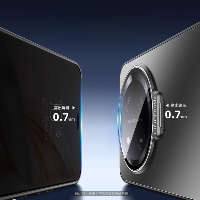 Металлический чехол-невидимка для защиты камеры для Honor X9C Smart X9B X9A Magic 7 Lite 7Pro 6Lite 6 Pro 5 Lite противоударный чехол-подставка