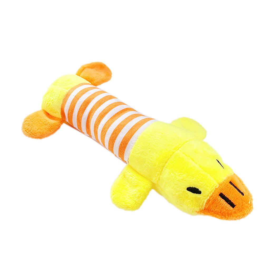 Мягкие игрушки для собак, прямоугольные летающие утки, интерактивные, забавные, симпатичные, устойчивые к укусам, мягкие, плюшевые, для жевания домашних животных