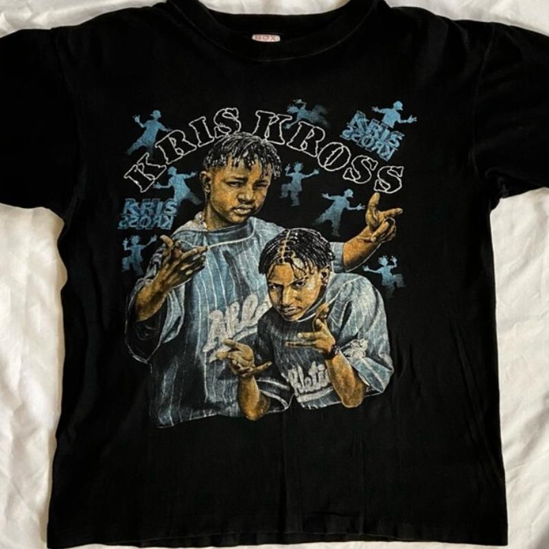 90s Kris Kross T Shirt No Dry Rot Classic Black S 5xl