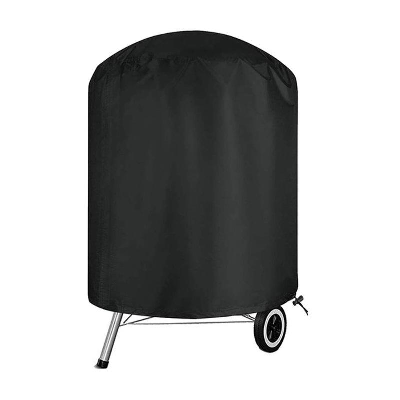 Vertical Round Smoker Cover, Kettle Grill Cover, BBQ Barbecue Cover, Kettle Grill Cover Fire Pit Solid Barrel Protection