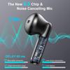 Беспроводные наушники Donerton True Wireless, с двойным микрофоном и шумоподавлением, с глубоким басом, Bluetooth 5.3, IPX7, до 30 часов воспроизведения