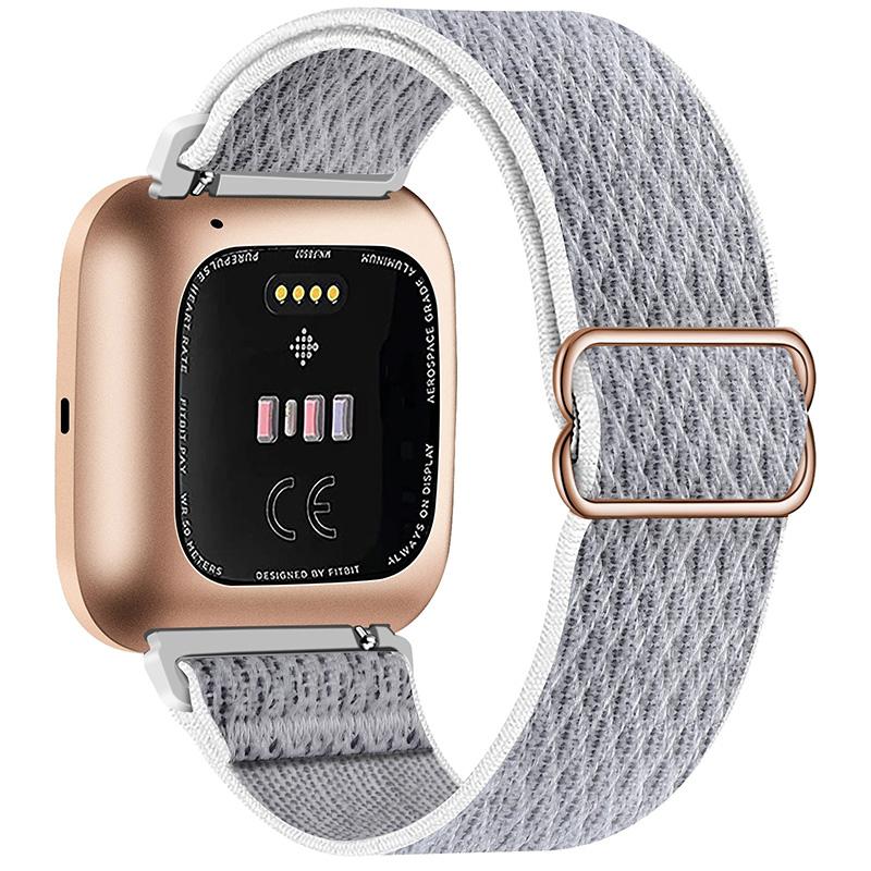 1 шт. для Fitbit Versa ремешок для часов пряжка эластичный ремешок для часов браслет нейлоновый спортивный ремешок мягкий регулируемый