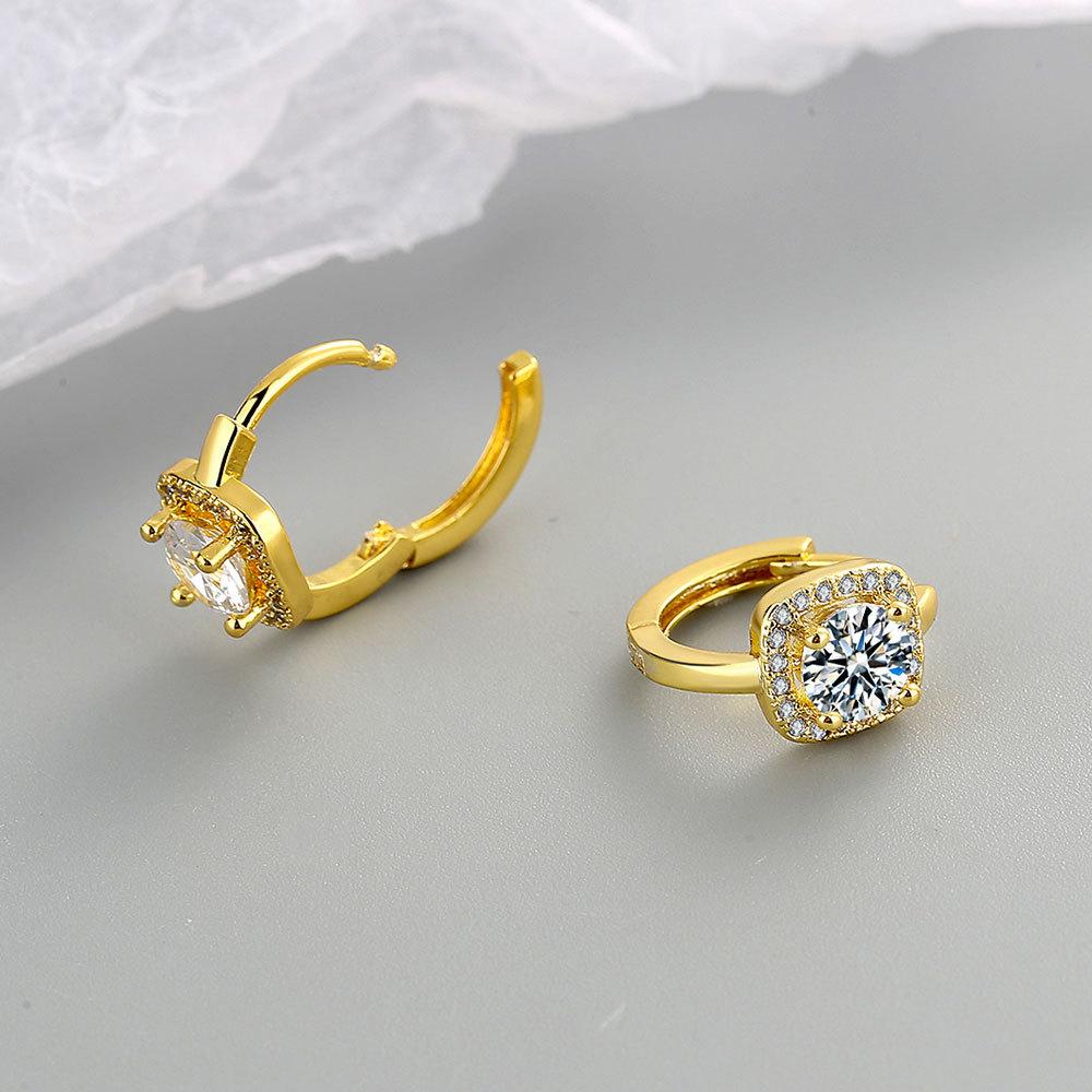 925 Sterling Silver Heart Hoop Earrings Stud Earrings Silver Women Star Butterfly Earrings for Women Jewelry Gift E357