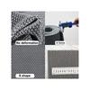 Wear Resistant, Cutting and Anti Slip Floor Mat with Hollow Out Design Suitable for Bathrooms, Toilets, Kitchens, Doorways, Etc
