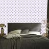 White and Lavender Dots Wallpaper for Living Room and Bedroom 50x1000
