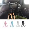 Electric Double Hook 360 Rotatable Stroller Hook New Clasp Loop Hanging Buckle  Baby Stroller