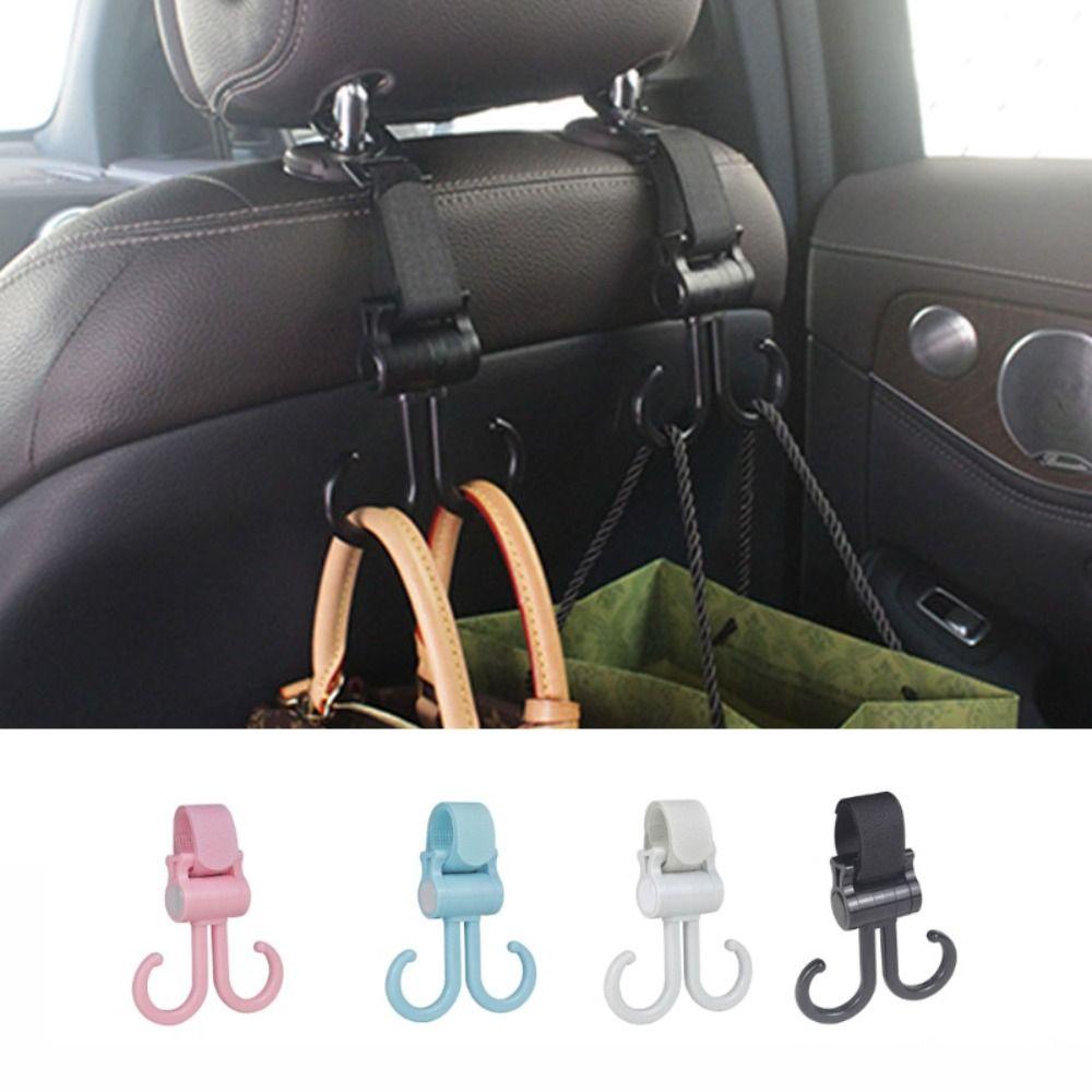 Electric Double Hook 360 Rotatable Stroller Hook New Clasp Loop Hanging Buckle Baby Stroller