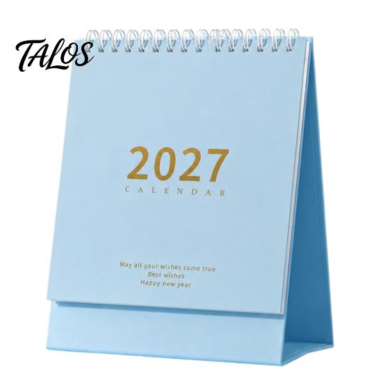 Ежемесячный планировщик для офисного настольного календаря 2026-2027, Окт 2026-Дек 2027 14-месячный календарь, Большой переплет, Настольный планировщик, Организация в семье,