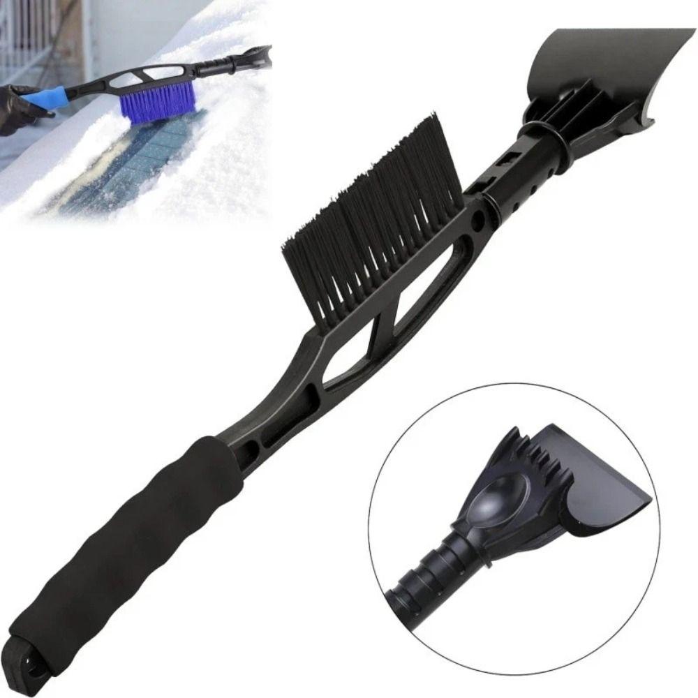 2 in 1 Car Snow Shovel Detachable Car Windows Snow Cleaner Portable Car Ice Scrape
