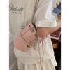 Niche Fashion Women's Small Satchel 2025 New Diamond Chain Bag Simple and Versatile Messenger Bucket Bag