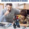Remote Control Robot Stem Toy Building Block Robot Kit Educational Electric Remote Control Robot