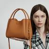Genuine Leather Women's Bag Luxury Designer Shoulder Bag  Cowhide Handbags Fashion Crossbody Bucket Bag for Women