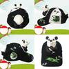 Women Cartoon Panda Hat 3D Animal Theme Baseball Hat for Travel and Fun Adult Children Headwear for Various Outfit