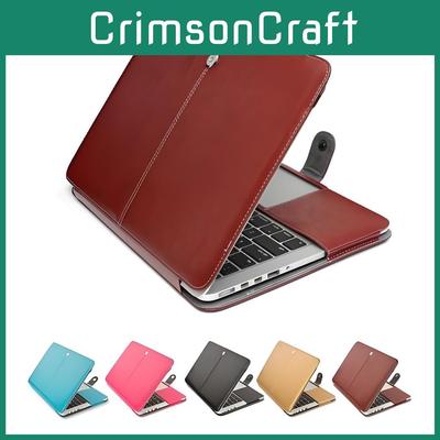 Чехол из искусственной кожи для Macbook Air 13,3 дюйма с тонким дизайном для ежедневной защиты и поездок на работу