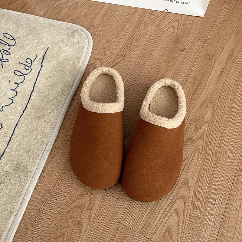 Мода зимние леопардовые женские домашние меховые мюли тапочки повседневные закрытые туфли на плоской подошве шлепанцы женские удобные теплые хлопковые туфли