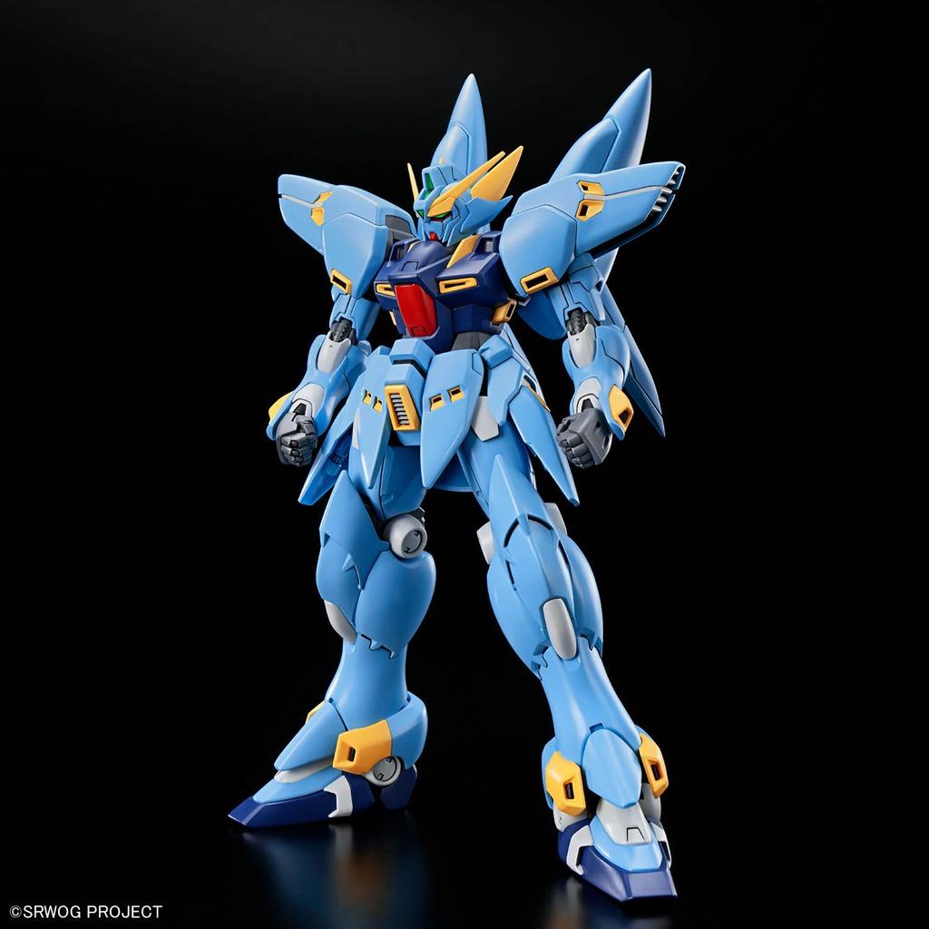 BANDAI SPIRITS HG Super Robot Wars OG Huckebein Пластиковая модель (PTX-08R) Предварительно окрашенный