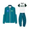 Child Zipper Sweatshirt Hoodie Sports Casual Sweatshirt And Trousers And Short Sleeve Shirts Set