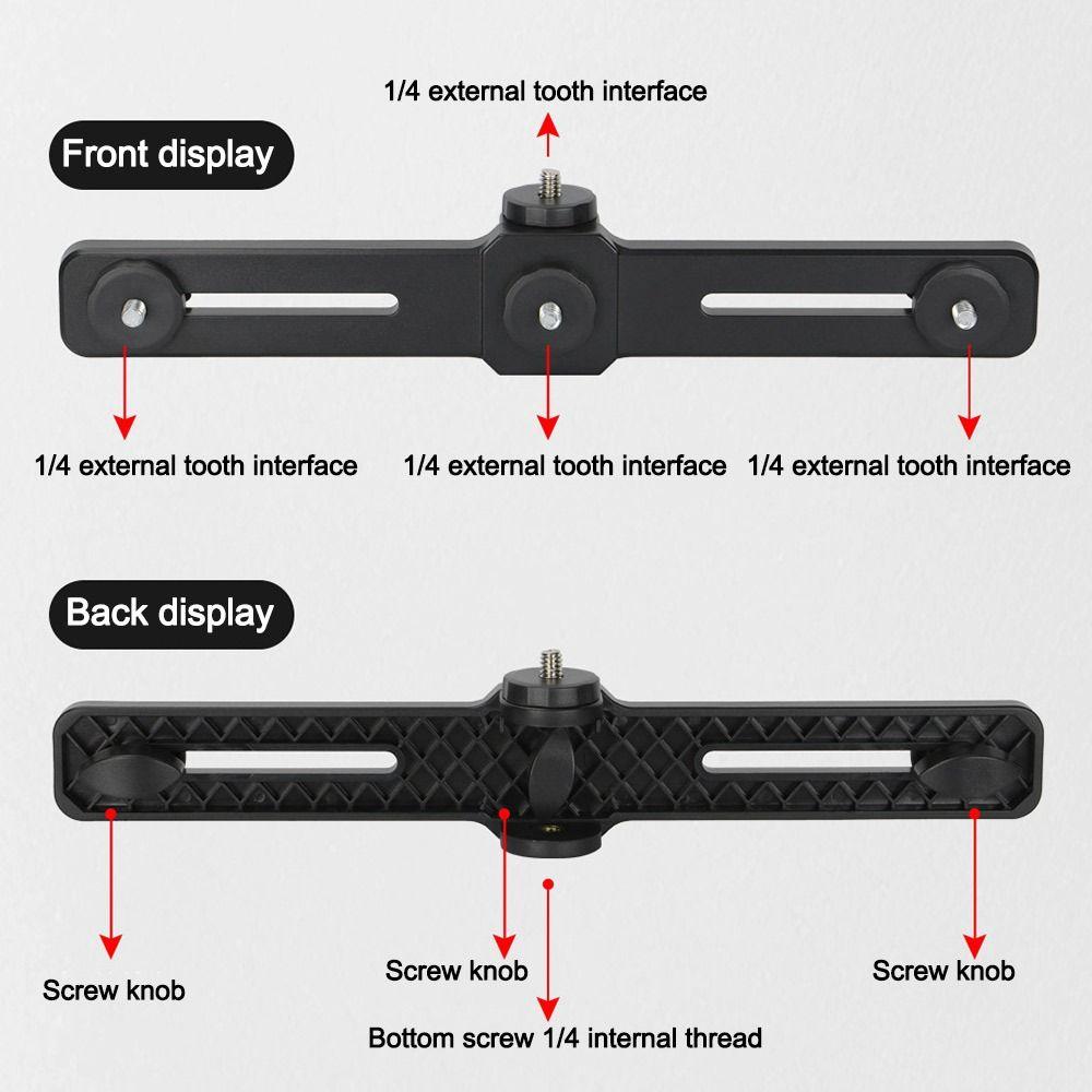 Multi-angle Adjustment Video Recording Stand 360° Rotation Mobile Photography Tripod Vlogging