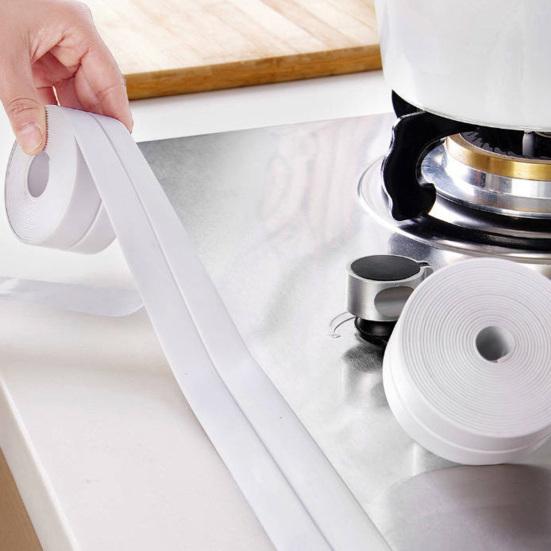 1 рулон 150/500 см герметизирующая лента водостойкая ПВХ самоклеящаяся лента для ванной и туалета герметик для ванны
