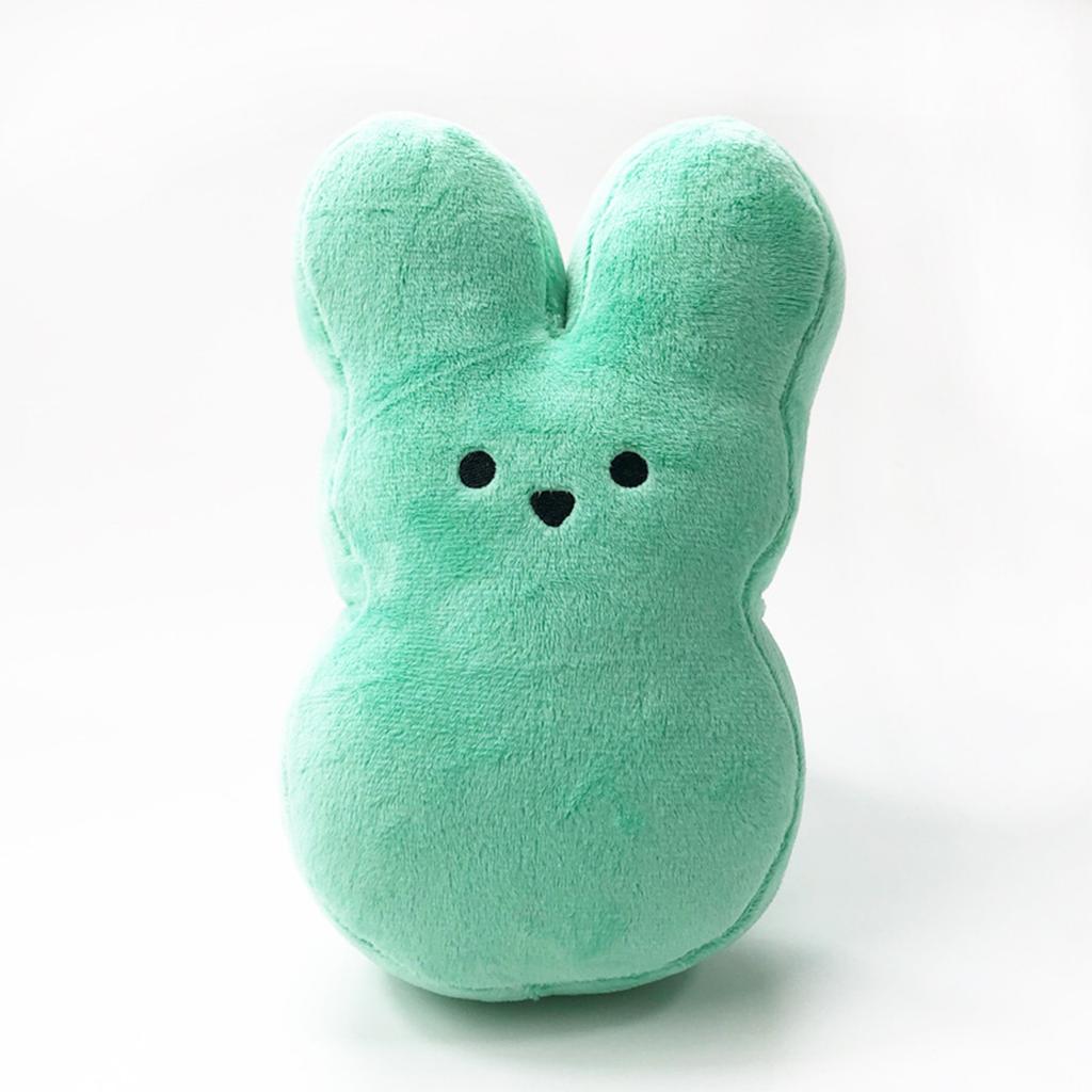 Peeps Bunny Ornament Easter Cartoon Bunny Ornament Easter Decoration Easter Plush Bunny (Green)