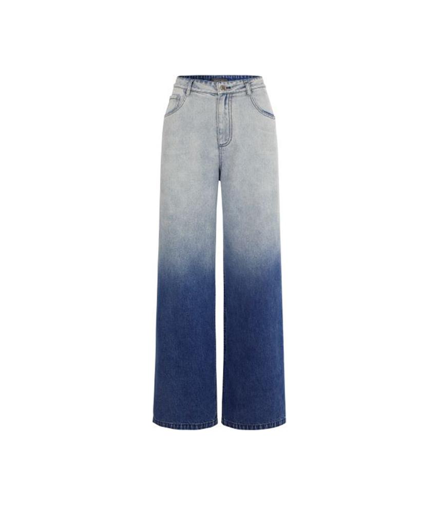 Джинсы с широкими штанинами Melilling Gradient Wash (Esfmgpt03Blu)