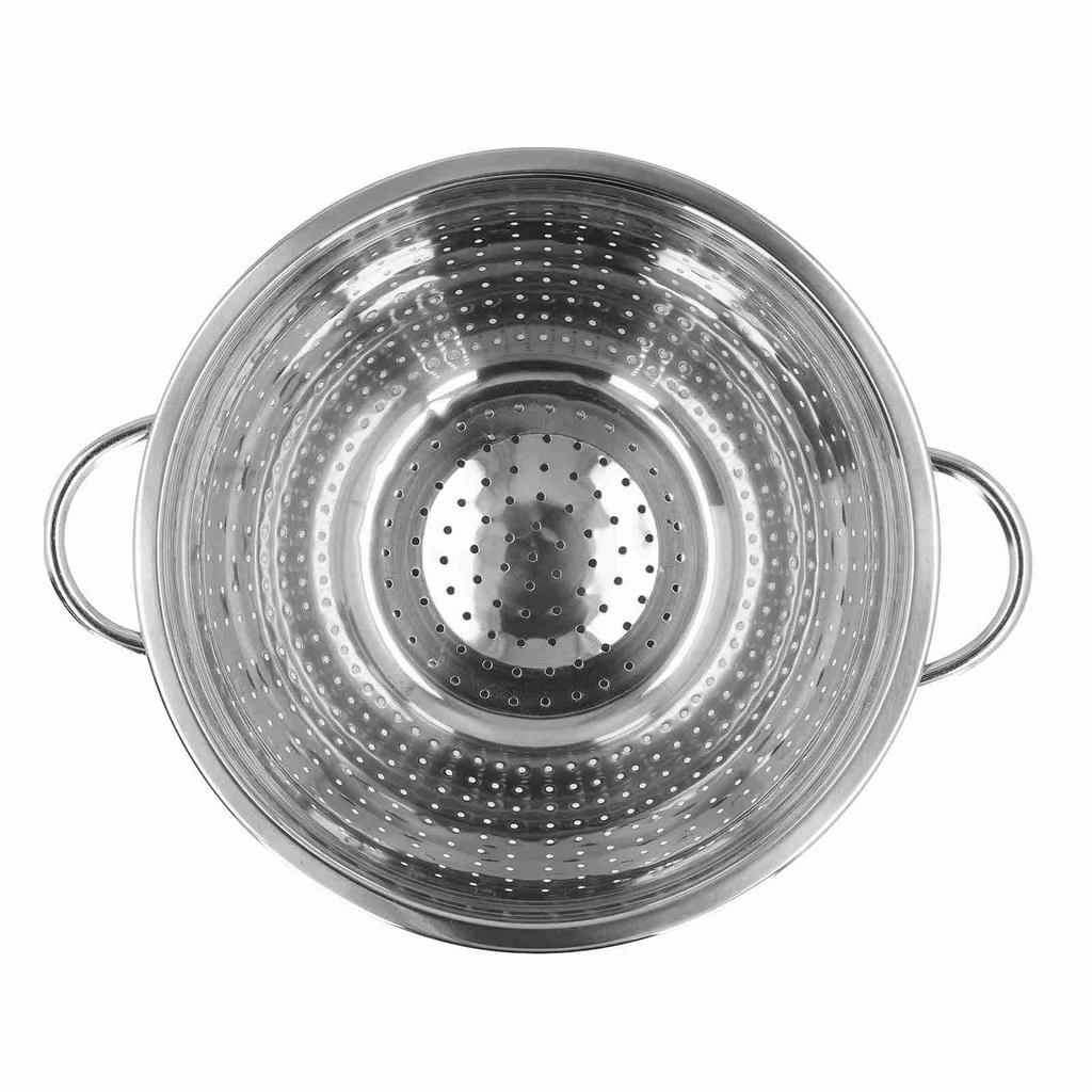 Корзина-дуршлаг для фруктов Многоцелевая из нержавеющей стали для овощей и фруктов Кухонная миска-дуршлаг для пасты, фруктов, лапши