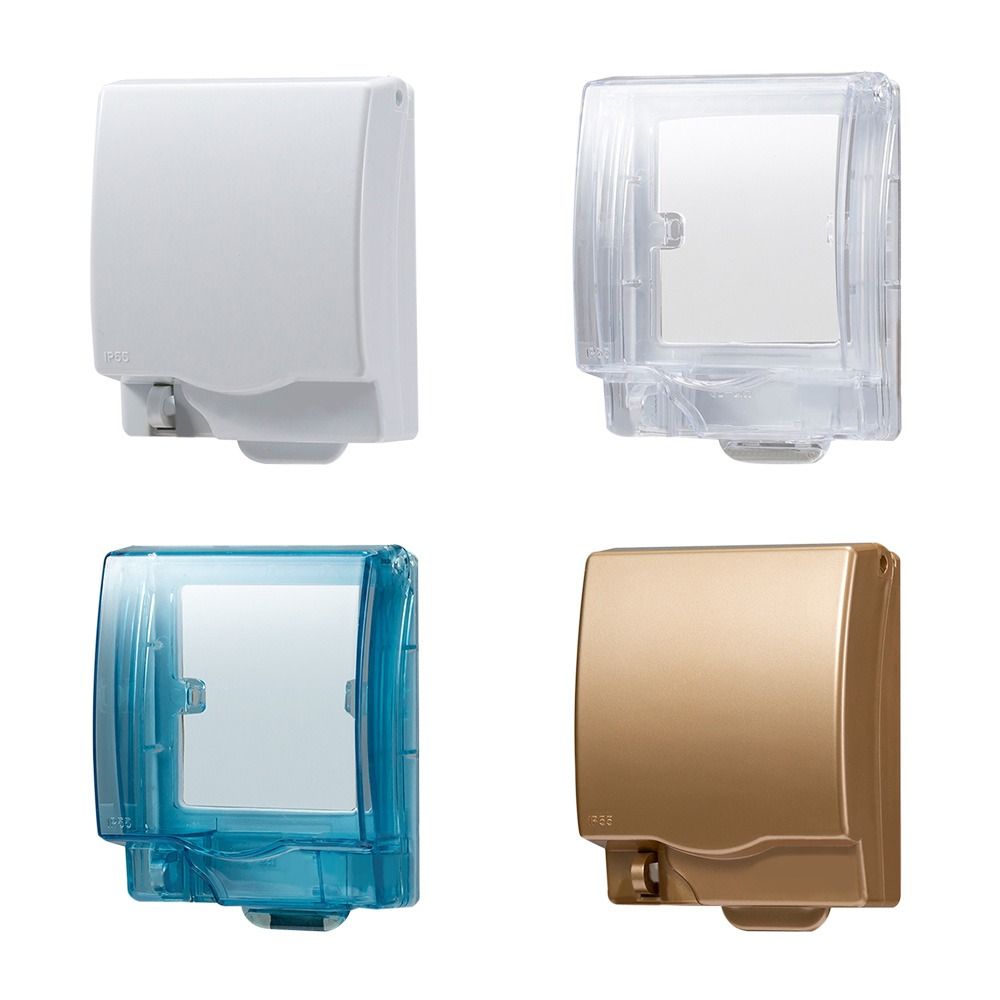Anti-shock Waterproof Dustproof Box Lockable 86 Type Switch Case Protective Shield Socket Cover