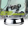 Motorcycle 180 Degree Safety Rear View Mirror Blind Spot Mirrors  Rearview Mirro
