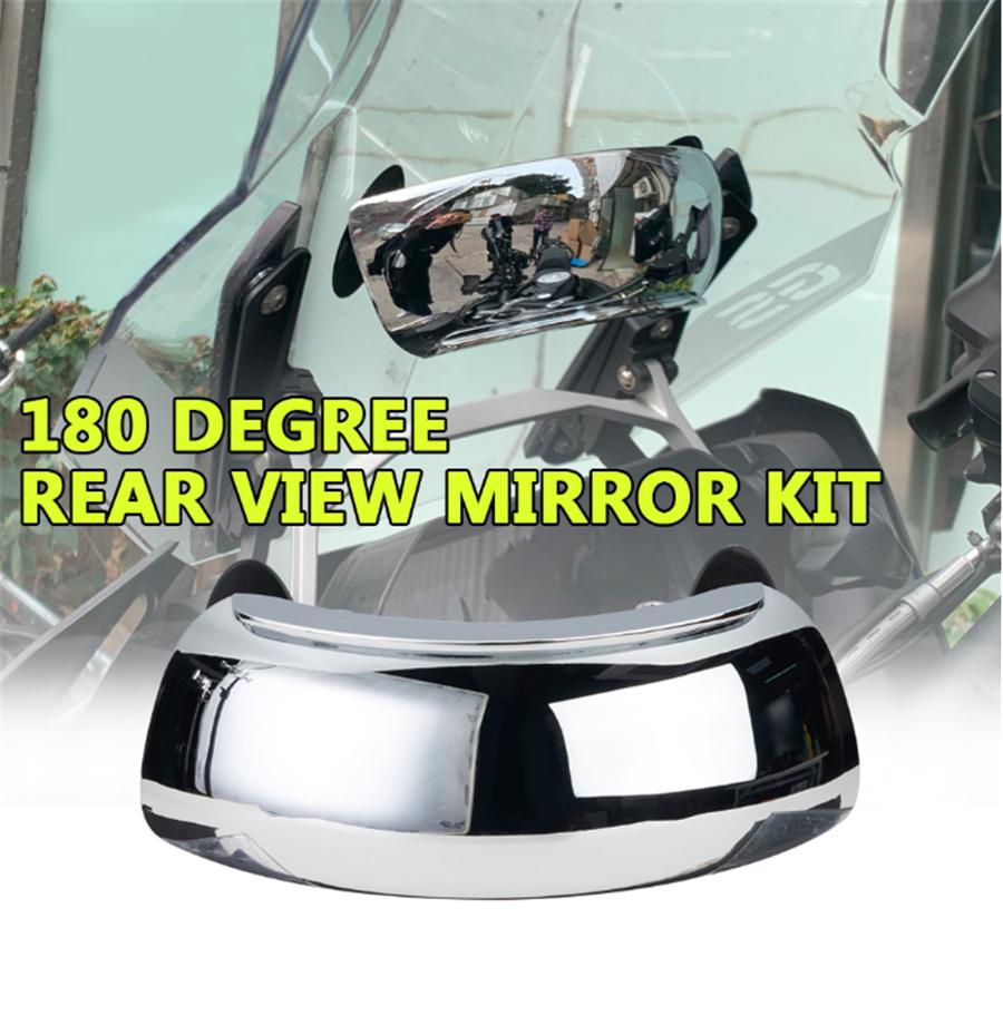Motorcycle 180 Degree Safety Rear View Mirror Blind Spot Mirrors  Rearview Mirro