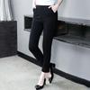 2025 Summer Casual Slimming Mid-Waist Pencil Pants - Plus Size Women's Clothing